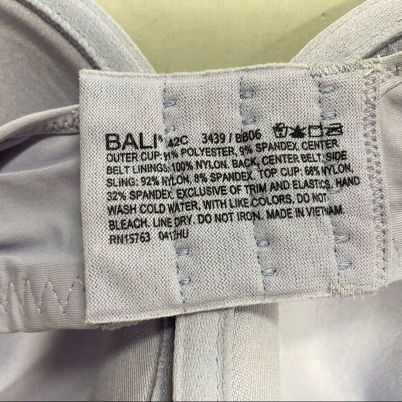 BALI Women’s Bra Size 42C Lavender‎ - Picture 9 of 9